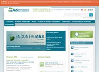 Site do Agência Nacional de Saúde Suplementar