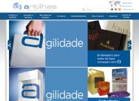 Site do Antilhas Embalagens Editora Gráfica S/a