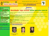 Site do Apiários Seiva das Flores