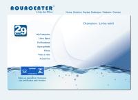 Site do Aquacenter - Petrópolis