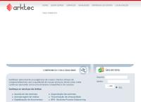 Site do Ark Tec Guarda de Documentos Ltda