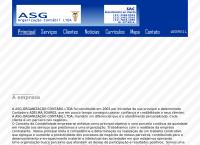 Site do A S G Organizacao Contabil Ltda