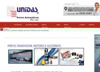 Site do A Unidas Portas de Aço Ltda Me
