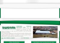 Site do Estruturas Metálicas Baptistella Ltda