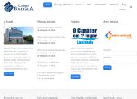 Site do Escola Batista de Ensino Médio