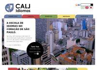 Site do Calj Treinamento e Ensino de Idiomas S/C Ltda