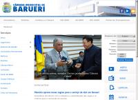 Site do Câmara Municipal de Barueri