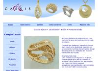 Site do Cassis Indústria E Comércio De Bijuterias Finas.