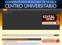 Site do Conservatório Brasileiro de Música