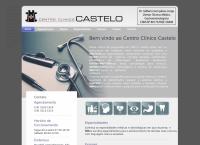 Site do Centro Clínico Castelo