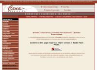 Site do Cena Brasileira de Brindes Ltda