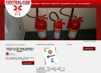 Site do Central Fire Comércio e Manutenção de Equipamentos Contra Incêndio Ltda
