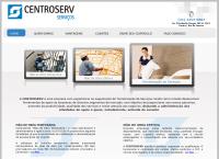 Site do Centroserv Serviços Técnicos de Recursos Humanos Ltda