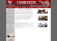 Site do Calor-Getec Resistências Elétricas