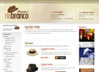 Site do Indústria Comércio Chapéus Rio Branco Ltda