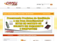 Site do Cirpell Brindes