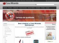 Site do Casa Miranda Componentes Eletrônicos