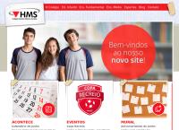 Site do Colégio HMS
