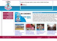 Site do Colégio de Educação Infantil e Fundamental Pollicare