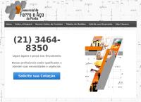 Site do Comercial Ferro e Aço Da Penha Ltda