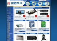 Site do Connecta Informática & Celulares
