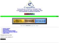 Site do Consulpec - Consultoria e Perícia Contábil Ltda