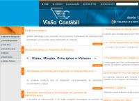 Site do Visão Contábil Ltda
