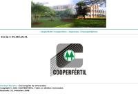 Site do Cooperativa Central de Fertilizantes Cooperfértil