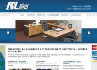 Site do Cvl Comércio de Móveis e Máquinas Ltda