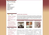 Site do Decortinas - Cortinas e Persianas