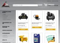 Site do Delta Máquinas Comércio de Equipamentos Ltda