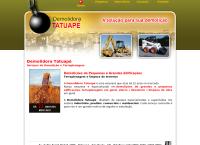 Site do Demolidora e Terraplenagem Tatuapé