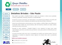 Site do Detalhes Brindes Ltda Me