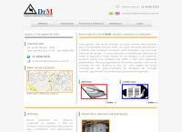 Site do Drm Acústica Ind Com Ltda
