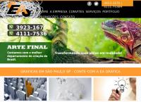 Site do Ea Artes Gráficas