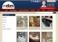 Site do EBM Mármores e Granitos - Marmoraria Goiânia