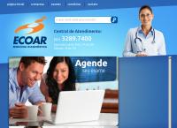 Site do Ecoar Medicina Diagnóstica Ltda