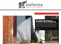 Site do Elefantte Agência de Propaganda e Produtora
