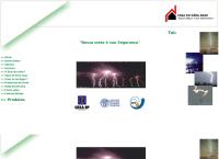 Site do Comercial Paraklin Para Raios