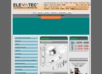 Site do Elevatec Elevadores Técnicos Indústria Comércio Imp Exp Ltda