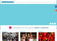 Site do Embramac Empresa Brasileira de Materiais Cirúrgicos Indústria Comércio Importação e Exportação Ltda
