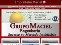 Site do Empreiteira Maciel dos Anjos