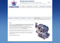 Site do Engecomp Refrigeração Industria