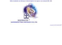 Site do Equipacon Equipamentos Para Construção Civil Ltda