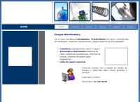 Site do Ericapa Industria e Comercio de Material Para Encadernacao Ltda