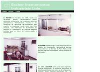 Site do Escher Instrumentos Industriais Ltda