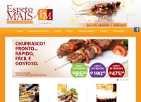 Site do Espetomais Espetinhos