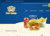 Site do Esquina Do Pão de Queijo