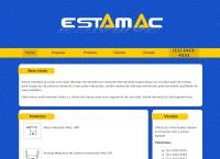 Site do Estamac Móveis e Componentes Ltda