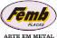 Femb Placas Arte Em Metal